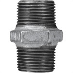 Conexao Galvanizada Tupy Nipel Duplo   3''
