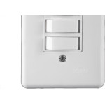 Conjunto Ilumi Stylus Branco Com Placa 1 Simples + 2 Paralelo 2026