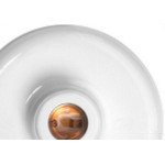 Plafon Decorativo Ilumi Branco 60W 1609 - Kit C/10 Pecas