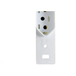 Conjunto Ilumi Stylus Branco Sem Placa 1 Tomada 2P+T. 10A. - 20140/0