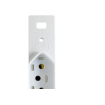 Conjunto Ilumi Stylus Branco Sem Placa 1 Tomada 2P+T. 10A. - 20140/0