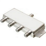 Divisor Cabo Coaxial Blindado Dezcomp 4X75 Digital 1000Mhz - Kit C/10 Pecas