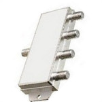 Divisor Cabo Coaxial Blindado Dezcomp 4X75 Digital 1000Mhz - Kit C/10 Pecas