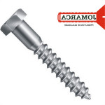 Parafuso Sextavado Rosca Soberba Jomarca 1/4'' X 80Mm