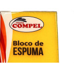Espuma Em Bloco Compel 6Cm X 13Cm X 22Cm - Kit C/30 Pecas