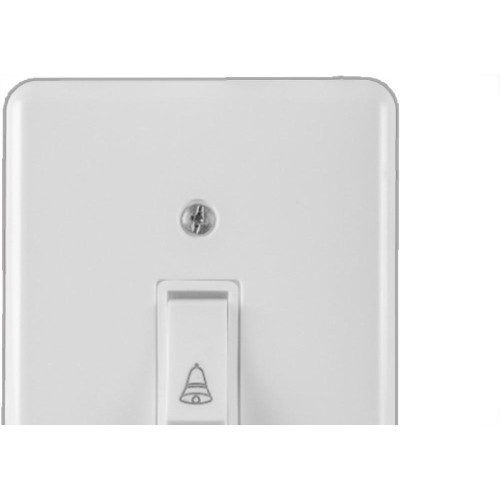 Conjunto Ilumi Stylus Branco Com Placa 1 Tecla Campainha - 2013