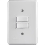 Conjunto Ilumi Stylus Branco Com Placa 2 Paralelos - 2024