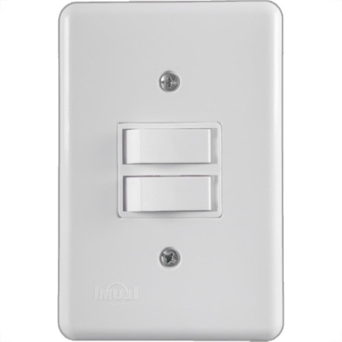 Conjunto Ilumi Stylus Branco Com Placa 2 Paralelos - 2024