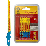 Serra Tico-Tico Lamina Starrett Metal Bi-Metal Com 5 Pecas Bu232 - 50Mm - 32T