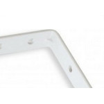 Cantoneira Para Moveis Zamar Branca Cartela Com 04 Pecas 1''