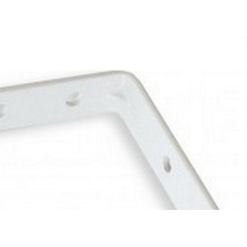 Cantoneira Para Moveis Zamar Branca Cartela Com 04 Pecas 1''