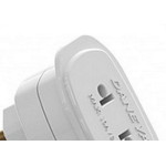 Pino Adaptador Daneva Universal 2 Polos 10A. Branco 1658 - Kit C/12 Pecas