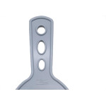 Espatula Compel Pvc Dentada Massa Corrida 10Cm - Kit C/6 Pecas
