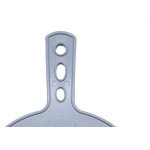 Espatula Compel Pvc Dentada Massa Corrida 20Cm - Kit C/6 Pecas