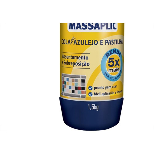 Cola Azulejo Massaplic Pulvitec 1,500 G