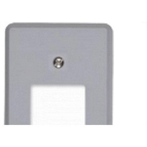 Placa Conjunto Ilumi Cinza 4X2 - 2 Interruptores - 1350 - Kit C/10 Pecas