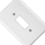 Placa Conjunto Ilumi Stylus Branco 4X2 - 1 Interruptor - 2049