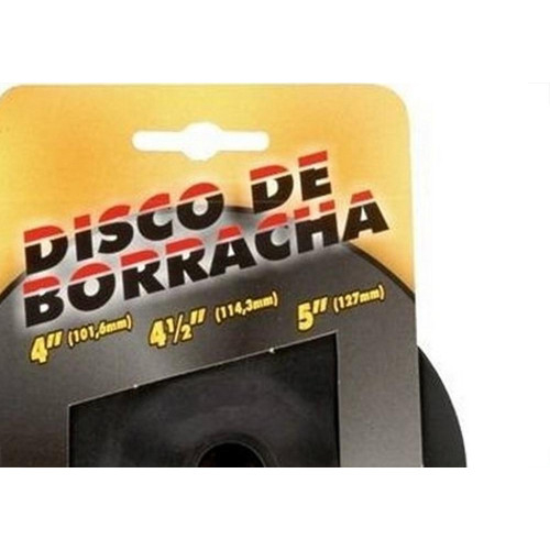 Disco Borracha Max 4.1/2'' Esmerilhadeira Makita - 15110