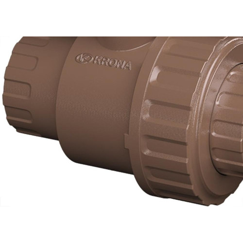 Registro Esfera Pvc Com Uniao Soldavel Krona 25Mm