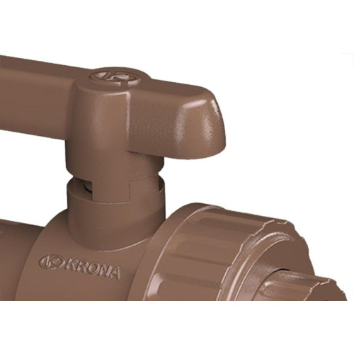Registro Esfera Pvc Com Uniao Soldavel Krona 25Mm