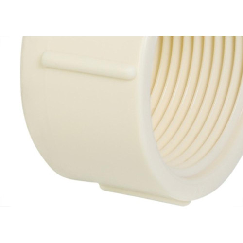 Caps Branco Krona Rosca 1/2'' - Kit C/30 Pecas