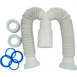 Sifao Sanfonado Delflex Multiuso Duplo Arruela Pvc