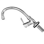 Torneira Bica Movel Pia Mesa Metal Bognar 3069 - C-61 - 1/4 Volta