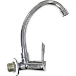 Torneira Bica Movel Pia Parede Metal Bognar 3068 - C-61 - 1/4 Volta