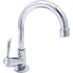 Torneira Bica Movel Lavatorio Metal Bognar 3095 - C-61 - 1/4 Volta Cromada