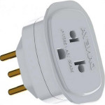 Pino Adaptador Daneva Universal 2 Polos+Terra 10A. Antigo/Novo 1661 - Kit C/12 Pecas