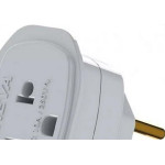 Pino Adaptador Daneva Universal 2 Polos+Terra 10A. Antigo/Novo 1661 - Kit C/12 Pecas