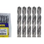 Broca Aco Rapido Irwin 8,0 Mm - Kit C/5 Pecas