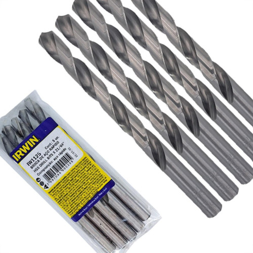Broca Aco Rapido Irwin   21/64'' - Kit C/5 Pecas