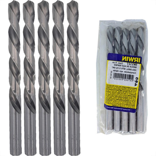 Broca Aco Rapido Irwin   23/64'' - Kit C/5 Pecas
