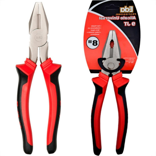 Alicate Universal Eda 8'' Profissional Cromo Vanadio - 9Jt
