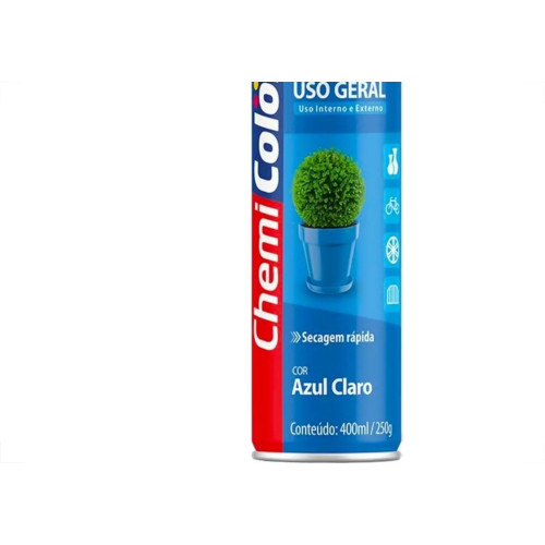 Spray Chemicolor Azul Claro 400Ml/250G.