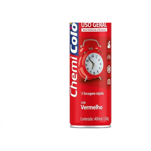 Spray Chemicolor Vermelho 400Ml/250G.