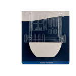Luz Noturna Brasfort Casa Led Branca 127V. - 8687