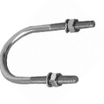 Abracadeira Tipo U Vergalhao Perfilaco  - 1/2X5/16 Com 25 Pecas