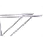 Suporte Prateleira Mao Francesa Overtime Leve 20Cm Branco - Kit C/12 Pecas