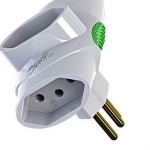 Pino 3 Saidas Daneva 2 Polos+Terra 10A. 1676 - Kit C/12 Pecas