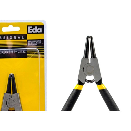 Alicate Aneis Eda 7'' Externo Curvo - 8Hc