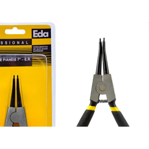 Alicate Aneis Eda 7'' Externo Reto - 8Hb