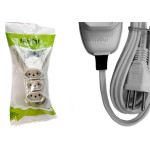 Extensao Ilumi Pp 2 Polos + Terra 10A. - 0,75Mm Cinza -10M - 17200