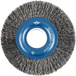Escova De Aco Circular Brasfort 6 X1'' Aco Latonado Blister - 7248