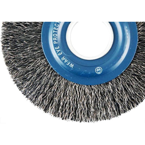 Escova De Aco Circular Brasfort 6 X1'' Aco Latonado Blister - 7248