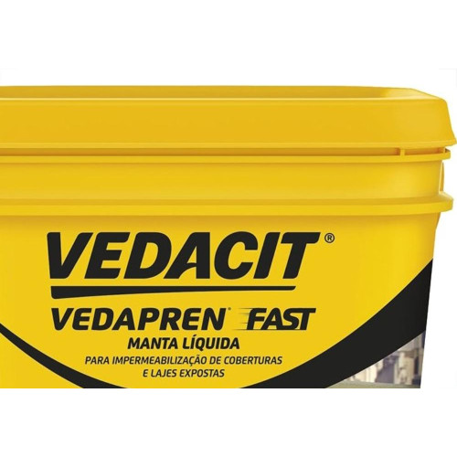 Otto Vedacit Vedapren Fast 5Kg ''Manta Liquida Rapida'' Concreto