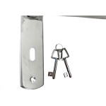 Fechadura Soprano Inox Interna Alavanca Poline- 03002.0811.18