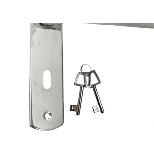 Fechadura Soprano Inox Interna Alavanca Poline- 03002.0811.18