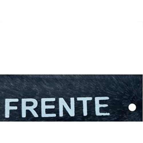 Letra Retangular Pvc ''Frente'' Caiado - Kit C/25 Pecas